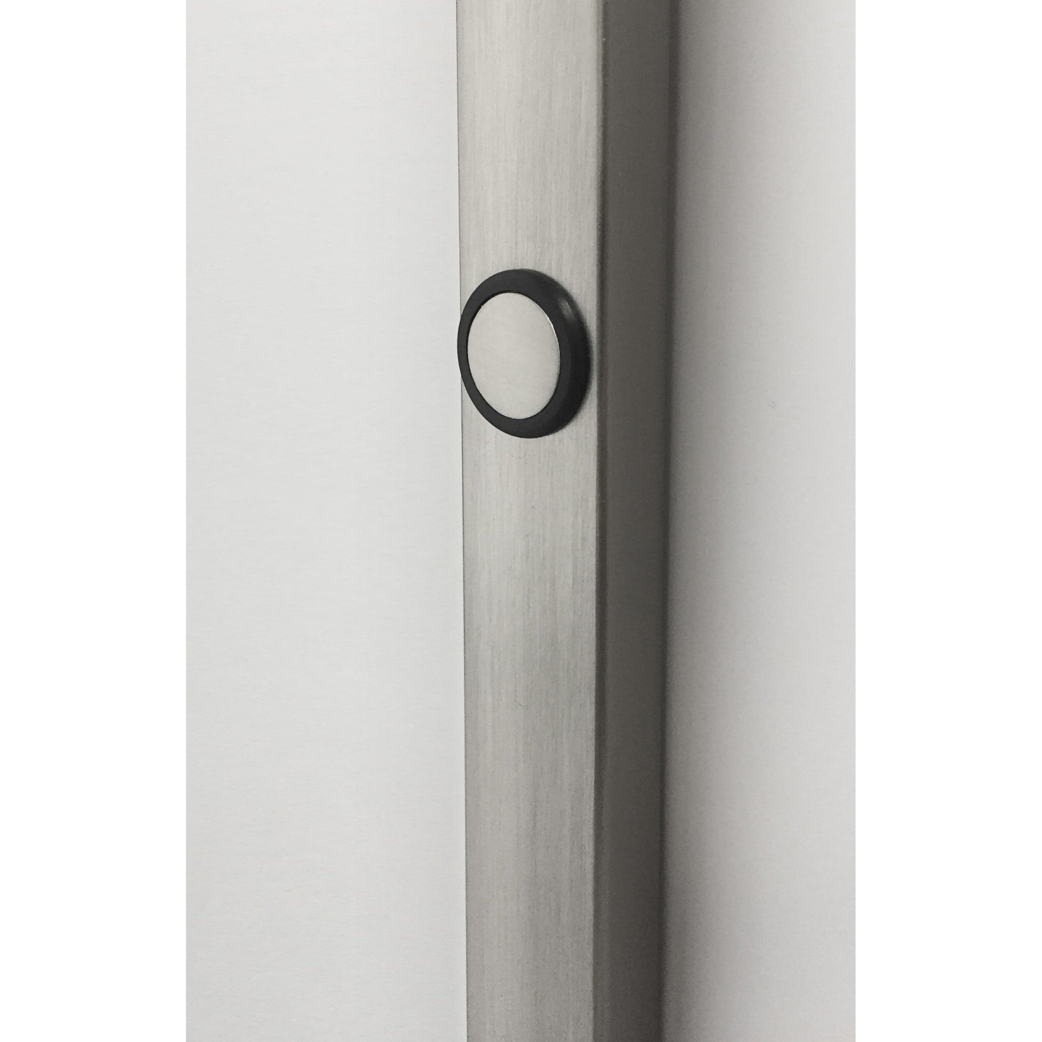 Futuristic Brushed Steel Metal Led Arc Floor Lamp