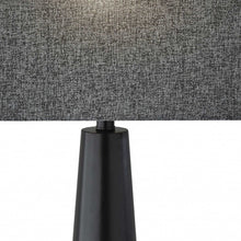 Urban Edge Black Metal Table Lamp