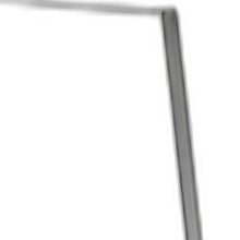 Brushed Steel Floor Mirror - 13.5