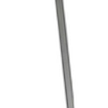 Brushed Steel Floor Mirror - 13.5