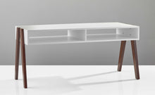 Modern Retro Black And Walnut Finish Coffee Table