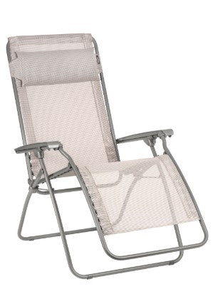 26.8" X 64.2" X 44.9" Ocean Powder Coated Multi-Position Folding Recliner