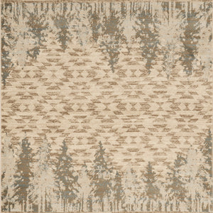 3' X 5' Ivory Polypropylene Rug