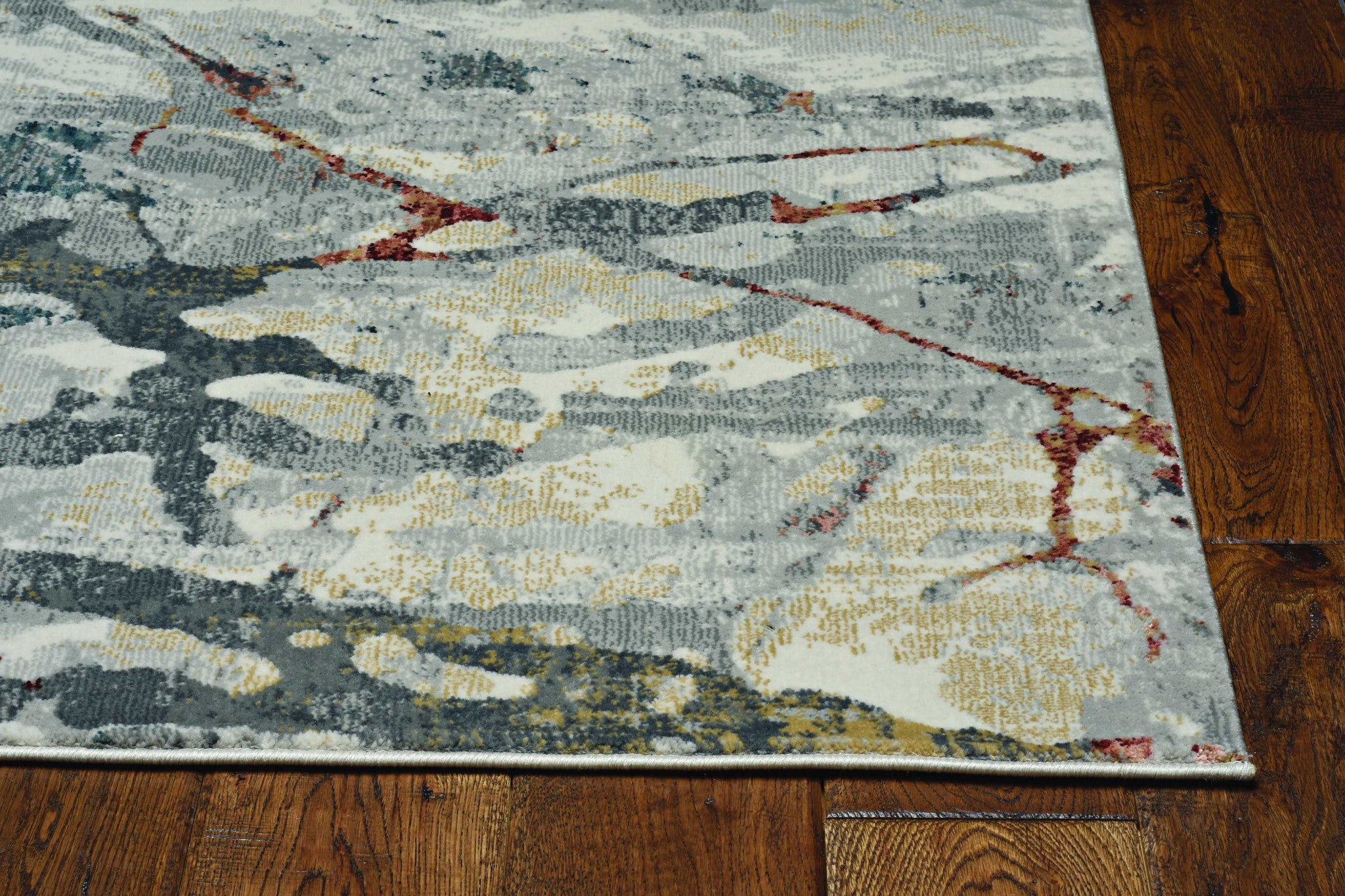 3' X 5' Ivory Polypropylene Rug