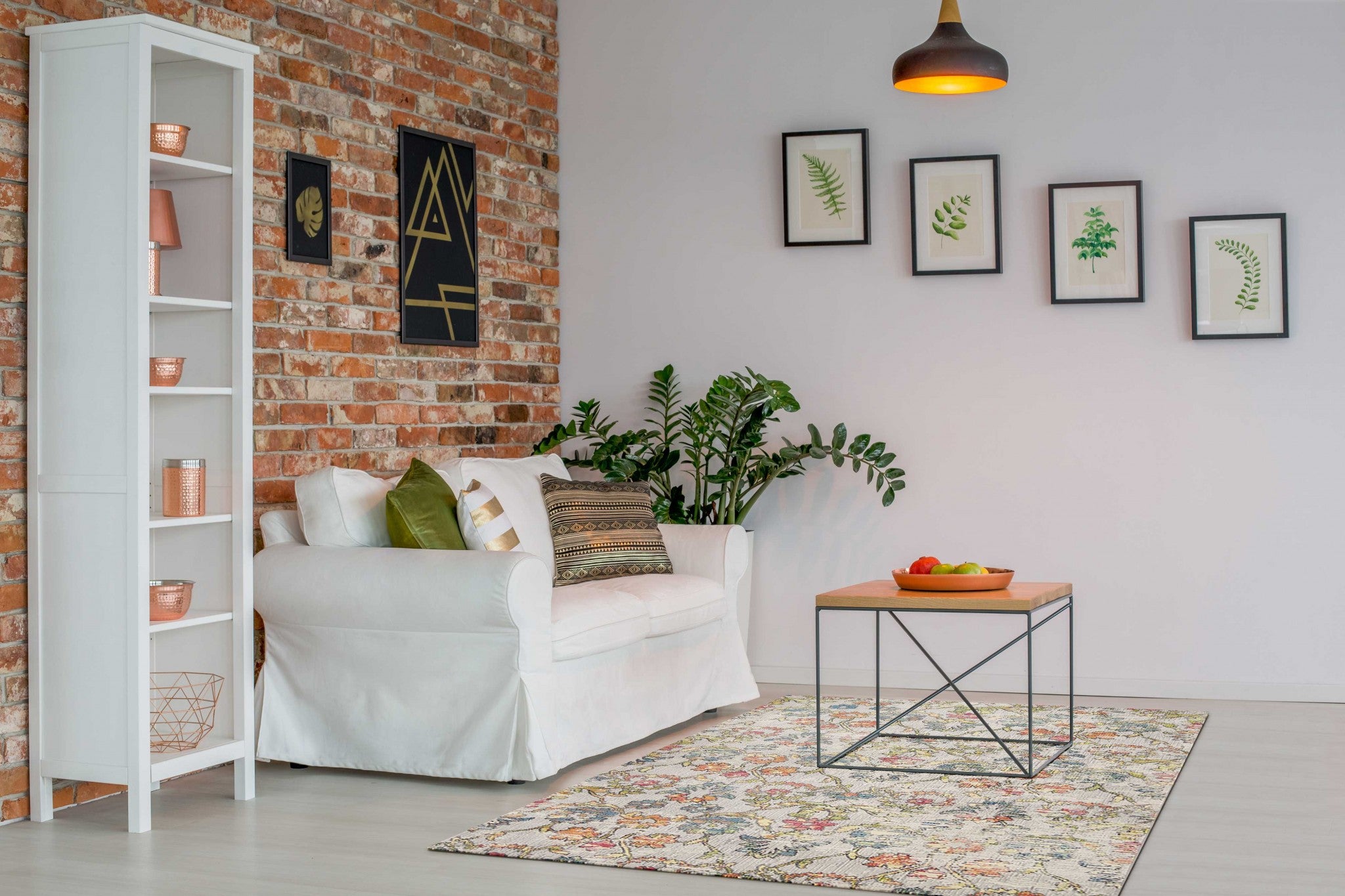 63" X 91" Sand Polypropylene Rug