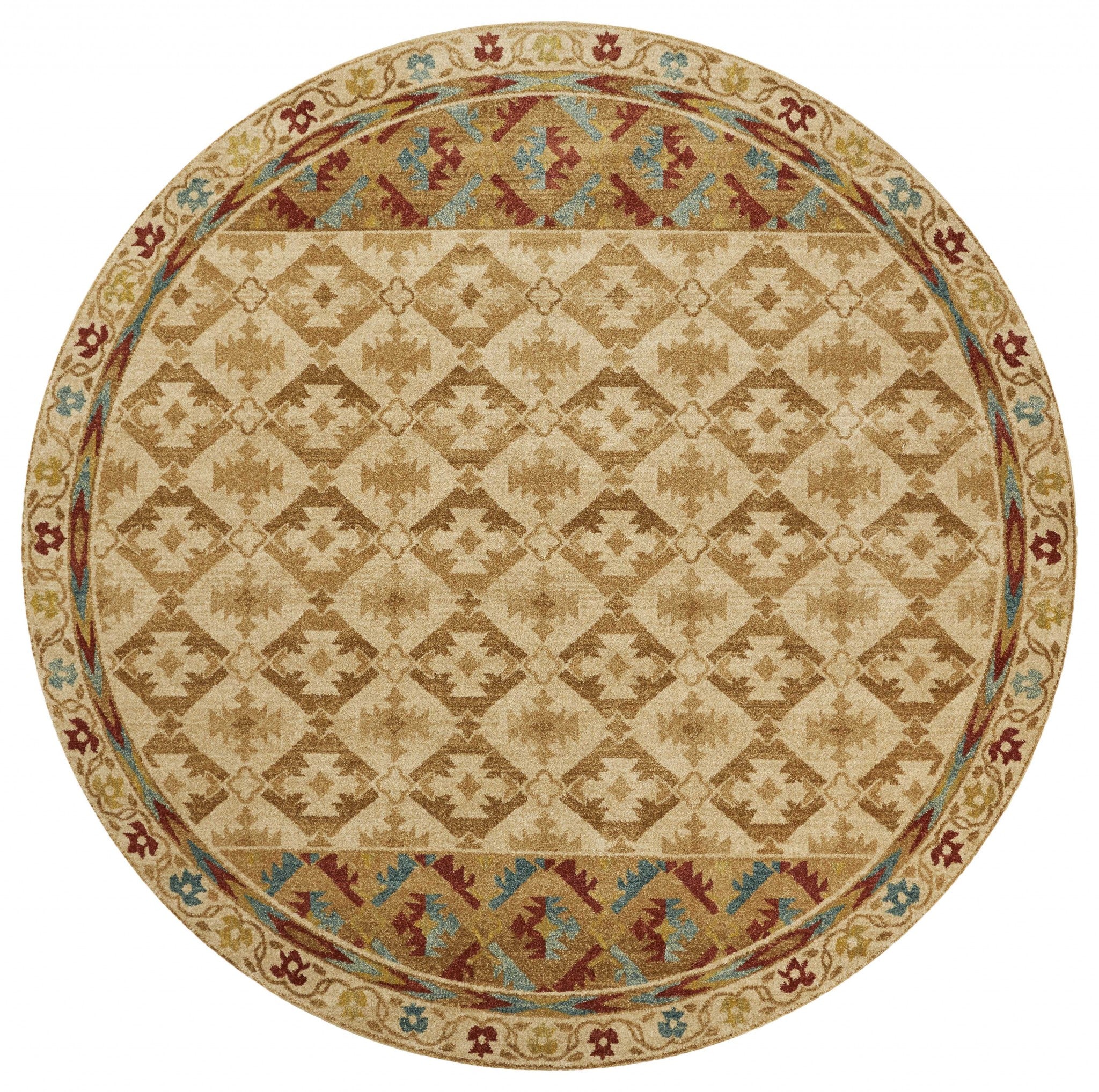 31" X 96" Sand Polypropylene Rug