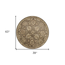 39 X 63 Grey Viscose Rug