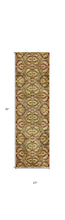 23 X 35 Gold Polypropylene Rug