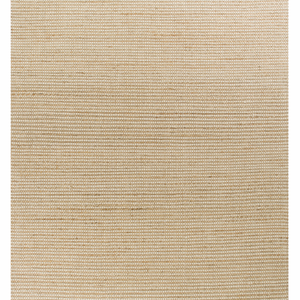 5'X7' Ivory Hand Woven Jute And Wool Indoor Area Rug