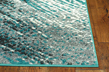 63 X 91 Grey Polyester Or  Viscose Rug