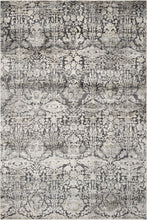 63 X 91 Grey Polyester Or  Viscose Rug