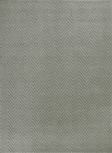 2'X4' Grey Heather Hand Woven Herringbone Jute Indoor Accent Rug