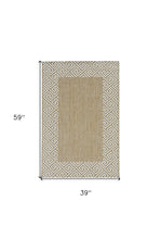 Natural Area Rug - 3' x 4'