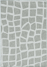 3' X 4' Ivory Or Grey Polypropylene Area Rug