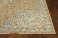2' X 3' Coffee Vintage Wool Accent Rug