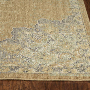 2' X 3' Coffee Vintage Wool Accent Rug