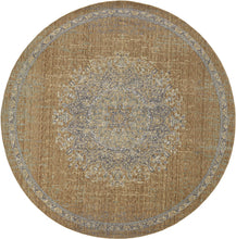2' X 3' Coffee Vintage Wool Accent Rug