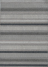 4' X 6' Taupe Geometric Lines Area Rug