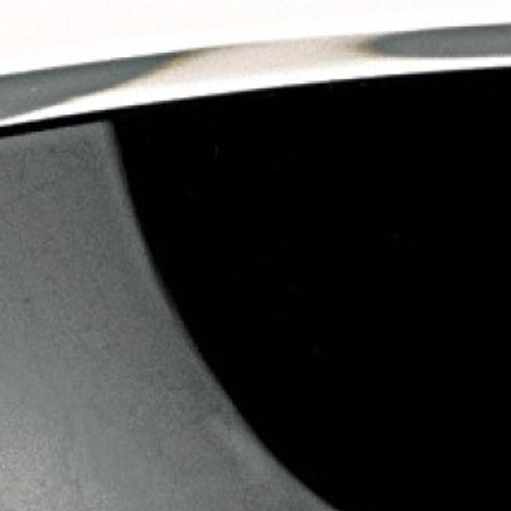 6 口吹水晶歐洲製造無鉛深黑色碗