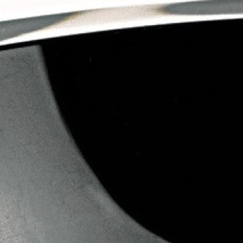 6 口吹水晶歐洲製造無鉛深黑色碗