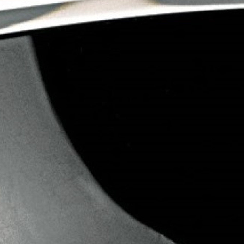 6 口吹水晶歐洲製造無鉛深黑色碗