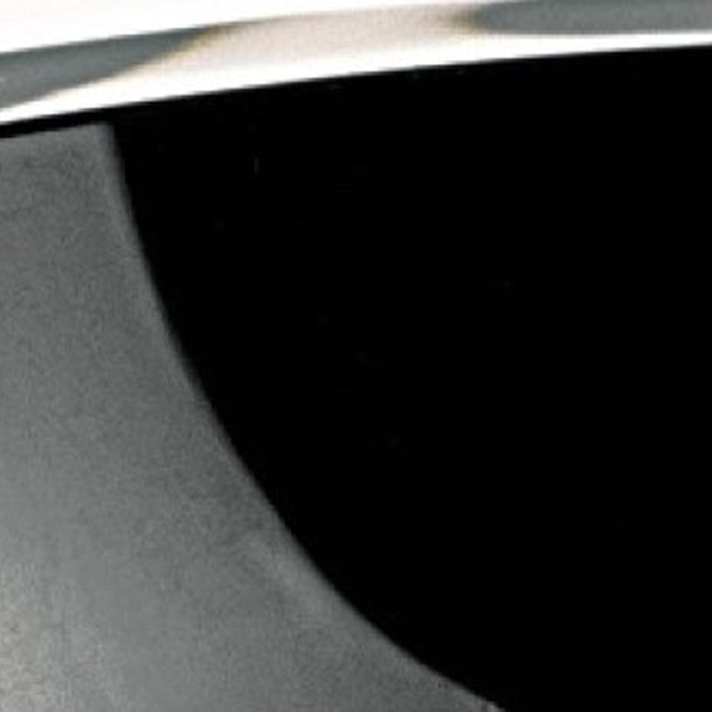 6 口吹水晶歐洲製造無鉛深黑色碗