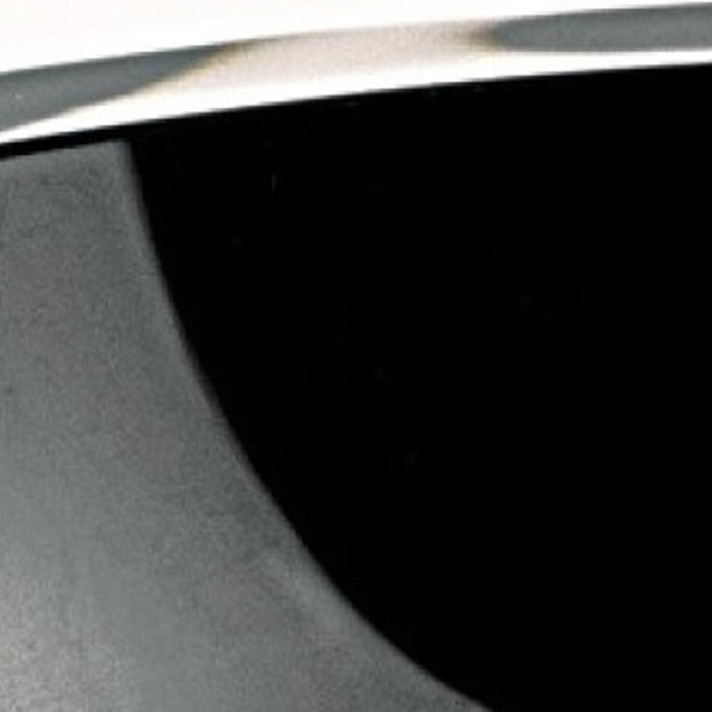 6 口吹水晶歐洲製造無鉛深黑色碗