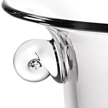 11 Trofeo de cristal soplado en la boca Centro de mesa de fruta o ponche hecho en Europa