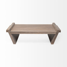 Square Solid Wood Top And Base Coffee Table