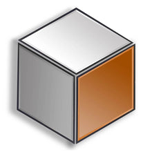 Juego de 3 espejos de pared geométricos sin marco