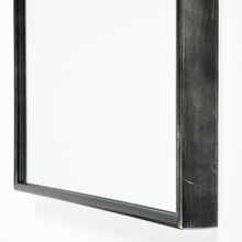 Arch Black Metal Frame Wall Mirror