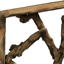 4 Panel Room Divider With Tropical Leaf