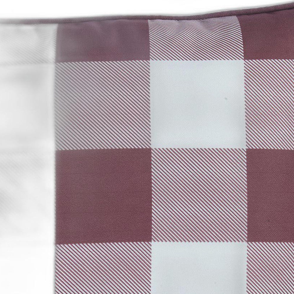 2 件套 18 英寸秋季感恩節格子抱枕套