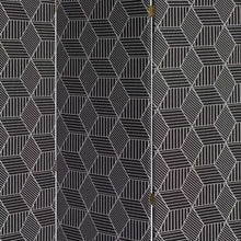 3 Panel Black Soft Fabric Finish Room Divider