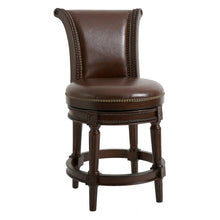 Walnut Hardwood Frame Upholstered Bar Stool 39