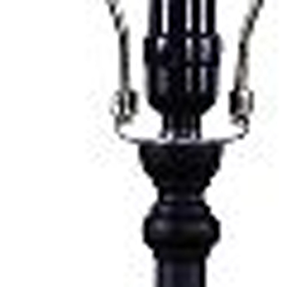 Black Classic Urn Shape Table Lamp Base