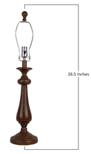 Dark Brown Standard Table Lamp 27