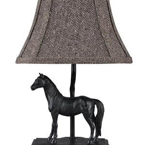 Black Stallion Accent Lamp