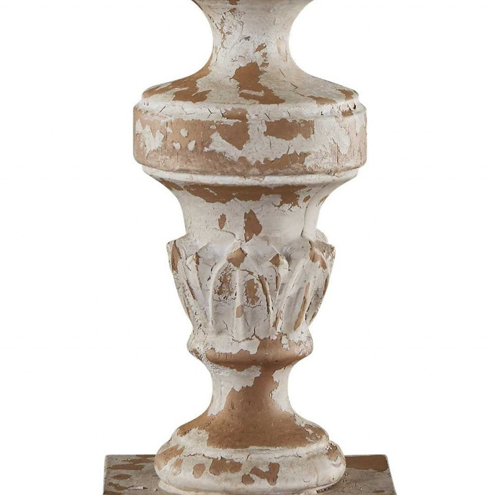 Distressed Old World Accent Lamp