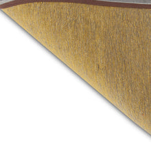 2.5' X 5' Yellow And Gray Patchwork Design Area Rug