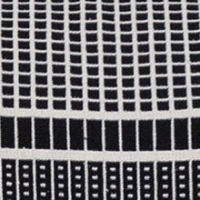 Black And White Abstract Stripes Throw Pillow