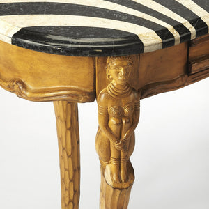 Exotic Zebra Curved Multifunctional Laptop Desk