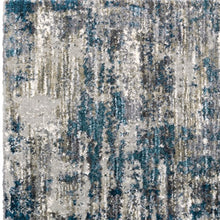 4'X6' Gray And Blue Gray Skies Area Rug