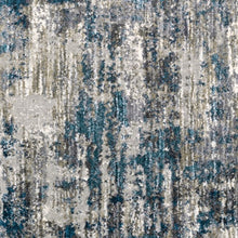 4'X6' Gray And Blue Gray Skies Area Rug