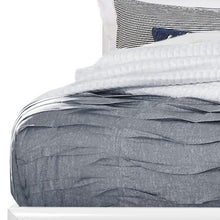 White Rubberwood Full Bed With Bookshelves Headboard  Led Lightning  6 Drawers