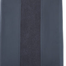 Set Of 4 Black Two Toned Dining Chairs With Silver Tone Metal Base