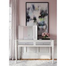 Three Part Hinged Vanity Tabletop Mirror