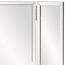 Three Part Hinged Vanity Tabletop Mirror