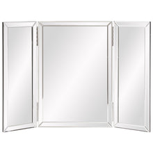 Three Part Hinged Vanity Tabletop Mirror