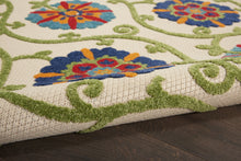 2’ x 12’ Blue Vines Indoor Outdoor Runner Rugg